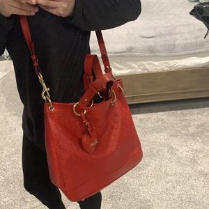 Gorgeous Guccisima red bag
